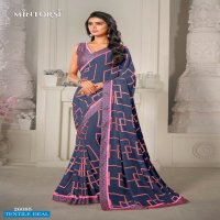 MIntorsi Prisha Wholesale Weightless Satin Indian Sarees