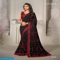 MIntorsi Prisha Wholesale Weightless Satin Indian Sarees