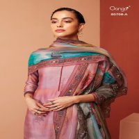 Ganga Solana S0708 Wholesale Russian Silk Salwar Kameez