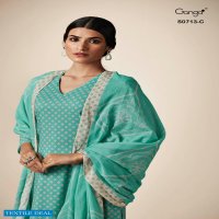 Ganga Melody New S0713 Wholesale Premium Cotton Printed Salwar Kameez