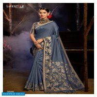 Lifestyle Parvati Wholesale Chanderi Gala Indian Sarees