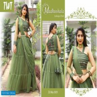 TWT MADHUSHALA LEHENGA CHOLI FABRIC