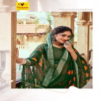 VINAMRA LILEN SILVER VOL 1 CASUAL WEAR LINEN COTTON SARIS AUTHORIZED SUPPLIER