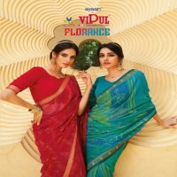 Vipul Florence Wholesale Casual Indian Sarees