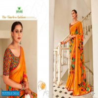 Sanskar Kanishka Wholesale Bember Georgette Indian Sarees