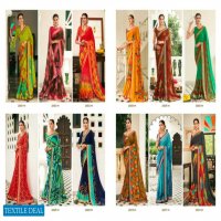 Sanskar Kanishka Wholesale Bember Georgette Indian Sarees