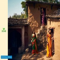 Sanskar Shubh Labh Wholesale Bright Chiffon Indian Sarees