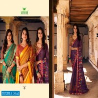 Sanskar Shubh Labh Wholesale Bright Chiffon Indian Sarees