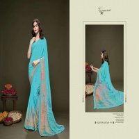 T & M DESIGNER KHWAAHISH DIGITAL PRINTED SAREE WITH BORDER BEST SELLER
