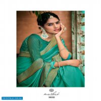 KASHVI MADHUMATI MOSS CHIFFON FANCY BORDER SAREES BEST SELLER IN SURAT