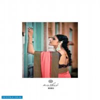KASHVI MADHUMATI MOSS CHIFFON FANCY BORDER SAREES BEST SELLER IN SURAT