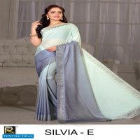 SILVIA BY RANJNA SAREE SIROSKI DIAMOND BORDER PARTY WEAR SAREE BEAUTIFUL COLLECTION ONLINE SHOP