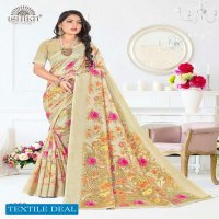 Ishika Lamhe Silk Wholesale LInen Fabrics Sarees