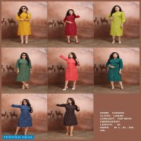 Fly Free Canvas Wholesale Reyon Liquid Long Kurtis