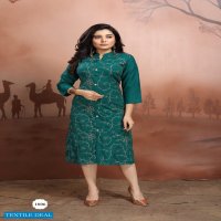 Fly Free Canvas Wholesale Reyon Liquid Long Kurtis