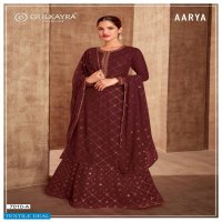 GULKAYRA AARYA LEHENGA STYLE DESIGNER SALWAR KAMEEZ DESIGN 2022