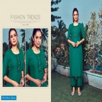 VFF Life Style Wholesale Ruby Cotton With Work Kurti And Pants