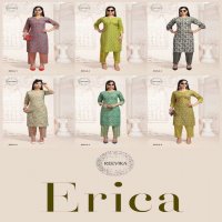 REEVIKA ERICA COTTON PRINT KURTI WITH PANT SET