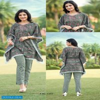ELIZA BY RANGJYOT STYLISH DESIGNER KAFTAN WITH PANT SET