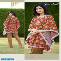 ELIZA BY RANGJYOT STYLISH DESIGNER KAFTAN WITH PANT SET