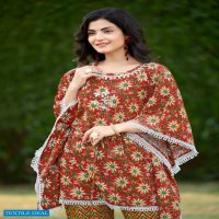 ELIZA BY RANGJYOT STYLISH DESIGNER KAFTAN WITH PANT SET