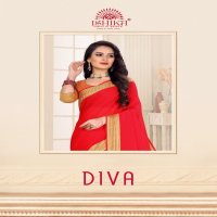 Ishika Diwa Wholesale Self Jacquard Dyed Sarees