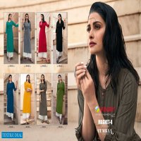 MAGNET VOL 4 BY VINAY TUMBAA KURTI WITH PALAZZO PAIR EXPORTS