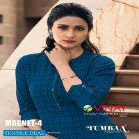 MAGNET VOL 4 BY VINAY TUMBAA KURTI WITH PALAZZO PAIR EXPORTS
