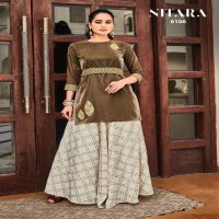 NITARA SPARKLES VOL 7 TOP WITH SKIRT COLLECTION BEST RATE