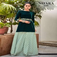 NITARA SPARKLES VOL 7 TOP WITH SKIRT COLLECTION BEST RATE