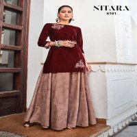 NITARA SPARKLES VOL 7 TOP WITH SKIRT COLLECTION BEST RATE