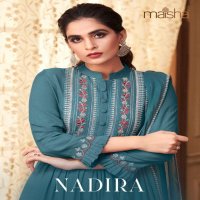 MASKEENJI LAUNCH NADIRA VISCOSE RAYON READYMADE LONG KURTIS WHOLESALER