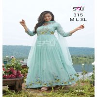 S4U 315 DESIGN COMBO SET OF HEAVY PARTY WEAR KURTIS FOR WOMEN