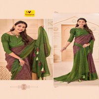 VINAMRA JACQUARD BRASSO VOL 4 FANCY SAREE SUPPLIER IN SURAT CHENNAI