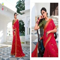 VINAY SHEESHA HANSHIKA 21721-21730 SERIES ELEGANT LOOK DESIGNER SAREE WHOLESALER