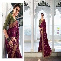 VINAY SHEESHA HANSHIKA 21721-21730 SERIES ELEGANT LOOK DESIGNER SAREE WHOLESALER