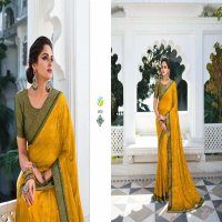 VINAY SHEESHA HANSHIKA 21721-21730 SERIES ELEGANT LOOK DESIGNER SAREE WHOLESALER
