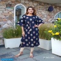 Blue Hill Pushpa Wholesale Kaftan Kurti Catalogs