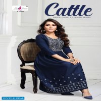 Fly Free Cattle Wholesale Anarkali Long Indian Tops