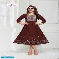 Fly Free Cattle Wholesale Anarkali Long Indian Tops