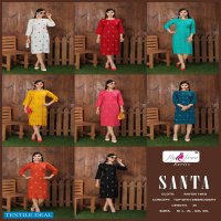 Fly Free Santa Wholesale Reyon Long Kurtis