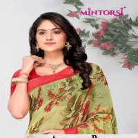 Mintorsi Anupama Brasso Wholesale Printed Indian Sarees