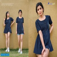 Rangjyot Style Wholesale Denim Western Tops
