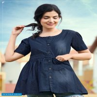 Rangjyot Style Wholesale Denim Western Tops