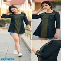 Rangjyot Style Wholesale Denim Western Tops