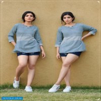 Rangjyot Style Wholesale Denim Western Tops