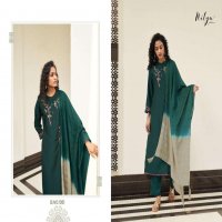 LT NITYA PRESENT TRINETRA READYMADE CHINON TOP BOTTOM DUPATTA COLLECTION