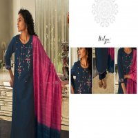 LT NITYA PRESENT TRINETRA READYMADE CHINON TOP BOTTOM DUPATTA COLLECTION