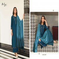 LT NITYA PRESENT TRINETRA READYMADE CHINON TOP BOTTOM DUPATTA COLLECTION
