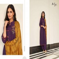 LT NITYA PRESENT TRINETRA READYMADE CHINON TOP BOTTOM DUPATTA COLLECTION